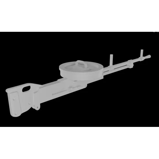 Metallic Details Mdr3281 1/32 7.92 Mm Wz.37 Aircraft Machine Gun 4 Pcs