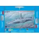 Mikro Mir 144-039 1/144 Nordenfelt I Submarine Plastic Model Kit