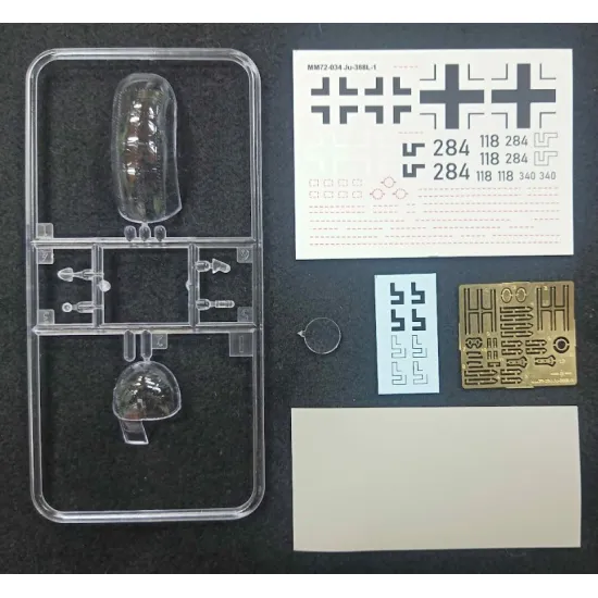 Mikro Mir 72-034 1/72 Junkers Ju-388l-1 Plastic Model Kit