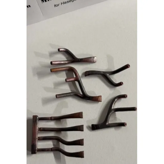 Rexx32086 1/32 Exhaust For Mitsubishi J2m3 Raiden Universal And For Hasegawa