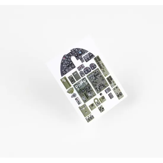 Red Fox Qs35004 1/35 Nakajima B5n2 Kate 3dacrylic Instrument Panel