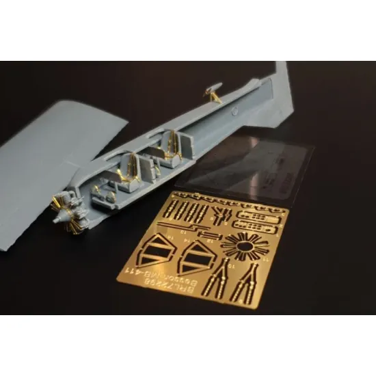 Brengun Brl72298 1/72 Marcel Besson Mb-411 Fly Kit Pe Set For Fly Kit