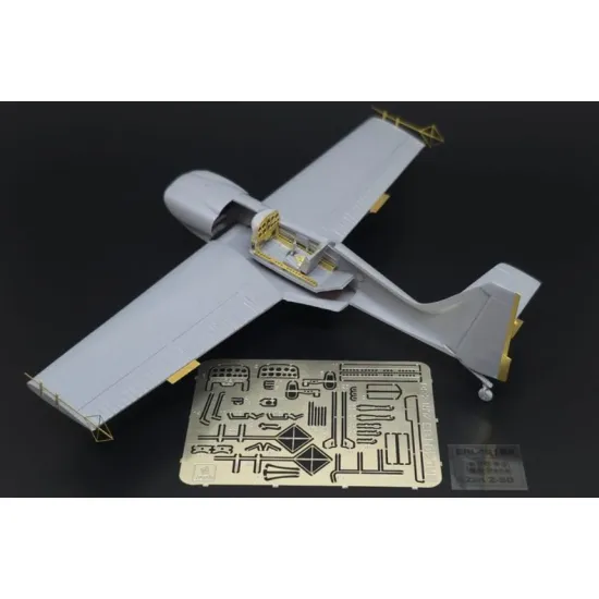 Brengun Brl48183 1/48 Zlin Z-50 Kp Kit Pe Set For Kp Kit