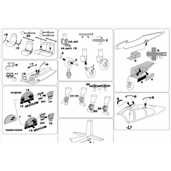 Brengun Brl48185 1/48 L-40 Meta Sokol Pe Set For Kp Kit