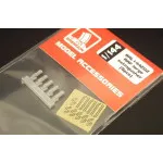 Brengun Brl144202 1/144 Raf Large Extingusher 5pcs Resin Kit Of U K Modern Extingusher