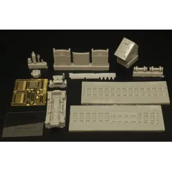 Brengun Brs144073 1/144 Deutz Omz 122f Resin Kit Of German Small Diesel Locomotive Wwii
