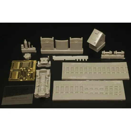 Brengun Brs144073 1/144 Deutz Omz 122f Resin Kit Of German Small Diesel Locomotive Wwii