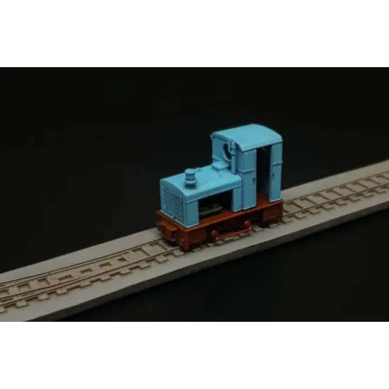 Brengun Brs144073 1/144 Deutz Omz 122f Resin Kit Of German Small Diesel Locomotive Wwii