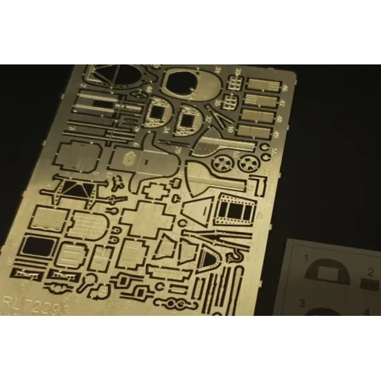 Brengun Brl72293 1/72 Spitfire Mk Viii Azmodel Photoetched Parts For Az Model Kit