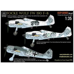 Hadmodels Dw-ap35003 1/35 Fw 190 F-8 Green C Black 2 White 34 Dry-water Decal