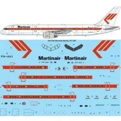 26decals 144-1365 1/144 Martinair Boeing 757-200 Laser Decal