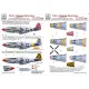 Hadmodels Dw-72003 1/72 P-51b Mustang Decal Sheet Dry-water
