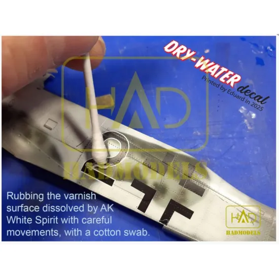 Hadmodels Dw-72003 1/72 P-51b Mustang Decal Sheet Dry-water