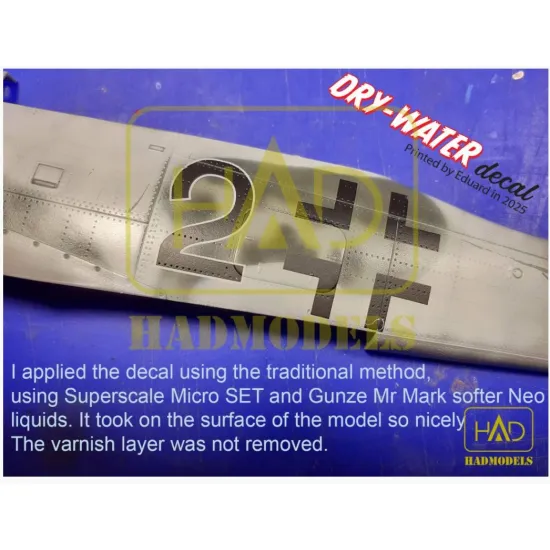 Hadmodels Dw-72004 1/72 An-26 Dry-water Decal Sheet