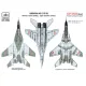 Hadmodels Dw-72006 1/72 Mig-29 B / Ub Hunaf Old Painting Dry-water Decal Sheet