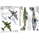 Hadmodels Dw-72017 1/72 Messerschmitt Me 262 A-1 Luftwaffe Black L White 17 Dry-water Decal Sheet