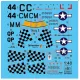 Hadmodels Dw-48003 1/48 P-51b Dry-water Decal Sheet