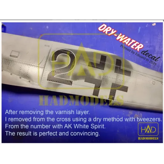 Hadmodels Dw-48003 1/48 P-51b Dry-water Decal Sheet