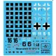 Hadmodels Dw-48012 1/48 Messerschmitt Bf 109 G-10 Dry-water Decal Sheet