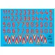 Hadmodels Dw-32002 1/32 Hungarian National Insignias And Numbers 1990-1998 Dry-water Decal Sheet