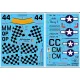 Hadmodels Dw-32003 1/32 P-51b Dry-water Decal Sheet