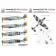 Hadmodels Dw-32012 1/32 Messerschmitt Bf 109 G-10 Dry-water Decal Sheet
