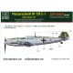 Hadmodels Dw-32015 1/32 Messerschmitt Bf 109 E-1 White 9 Dry-water Decal Sheet
