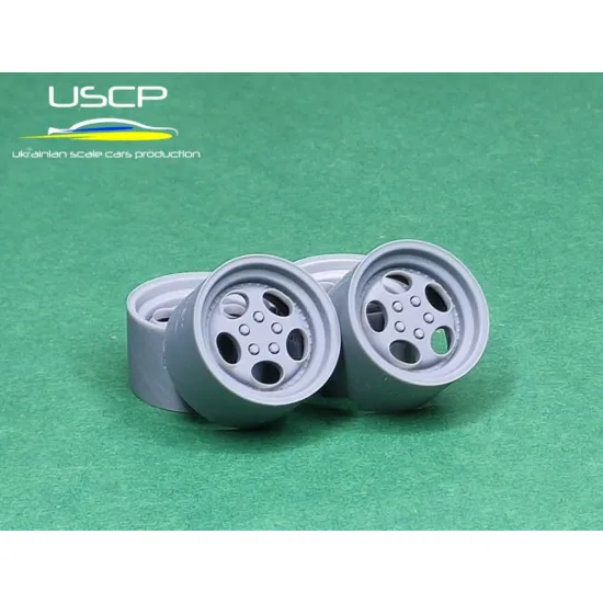 Uscp 24p044 1/24 3d-printed Wheels 18 Inch Rotiform Str