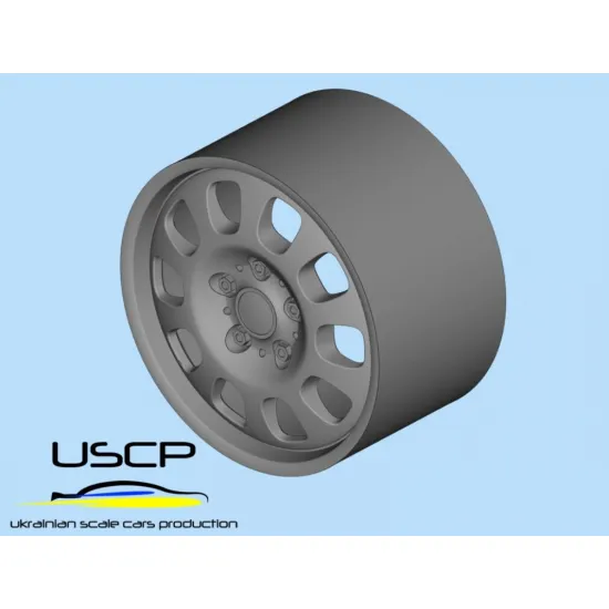 Uscp 24p131 1/24 3d-printed Wheels 16 Inch Bmw Styling 46