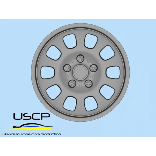 Uscp 24p131 1/24 3d-printed Wheels 16 Inch Bmw Styling 46