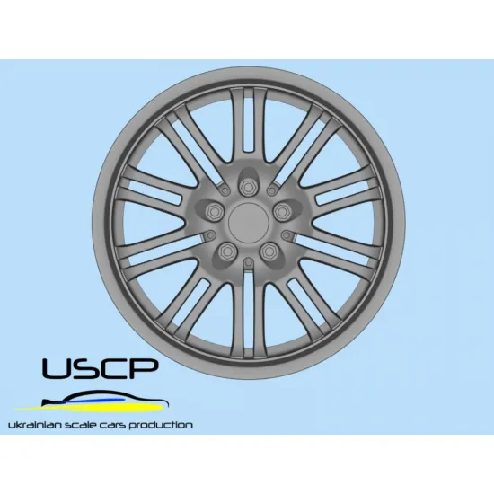 Uscp 24p134 1/24 3d-printed Wheels 18 Inch Bmw Styling 67