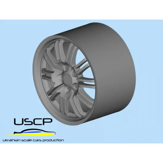 Uscp 24p134 1/24 3d-printed Wheels 18 Inch Bmw Styling 67