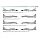 Armory 14709 1/144 Mig-29 Series 9-12 Last Soviet Fulcrums Set 1 Plastic Injected Kit W/ 3d-printed Pe Parts