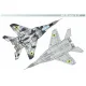 Armory 14710 1/144 Mig-29 Series 9-13 114th Brigade Precarpathian Falcons Plastic Injected Kit W/ 3d-printed Pe Parts