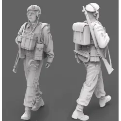 Black Snake K-13 1/35 Radio Commando Kieffer Resin Figure Kit