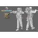 Black Snake K-14 1/35 Vickers Commando Kieffer Tripod Rifleman Resin Figure Kit
