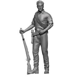 Black Snake Ffi-02 1/35 Ffi French Resistance Fighter 1944 Resin Figure Kit