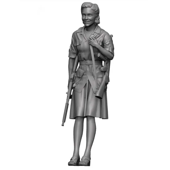 Black Snake Ffi-03 1/35 Ffi French Resistance Fighter 1944 Resin Figure Kit