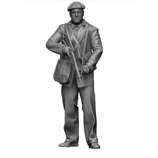 Black Snake Ffi-06 1/35 Ffi French Resistance Fighter 1944 Resin Figure Kit
