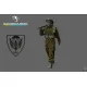 Black Snake Bep-07 1/35 Paratrooper Of The 1st Bep Foreign Legion Resin Figure