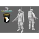 Black Snake St-03 1/35 101st Airborne Radio Operator Ww2 D-day Resin Figure Kit