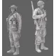 Black Snake St-04 1/35 101st Airborne Soldier Ww2 D-day Resin Figure Kit