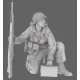 Black Snake St-17 1/35 Assist Gunner 101st Airborne Ww2 D-day Resin Figure Kit