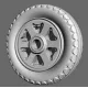 Cat4-r32013 1/32 F4d-1 Skyray Wheels Aircraft Accessories