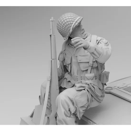 Black Snake St-26 1/35 Soldier Of The 101st Airborne Bastogne Ww2 D-day