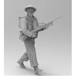 Black Snake En-04 1/35 British Soldier Normandy 1944 Ww2 Resin Figure