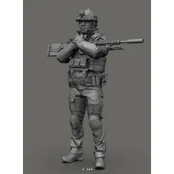 Black Snake Uks-04 1/35 Ukrainian Soldier Resin Figure