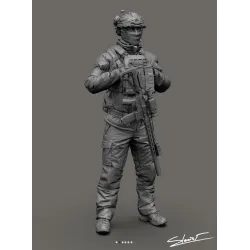 Black Snake Uks-05 1/35 Ukrainian Soldier Resin Figure