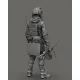 Black Snake Uks-06 1/35 Ukrainian Omega Special Forces Operator Gunner Resin Figure