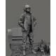 Black Snake Uks-07 1/35 Ukrainian Bradley Crewman 47th Mechanized Brigade Resin Figure